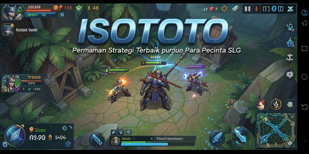Screenshot gameplay ISOTOTO menampilkan kompleksitas strategi SLG.