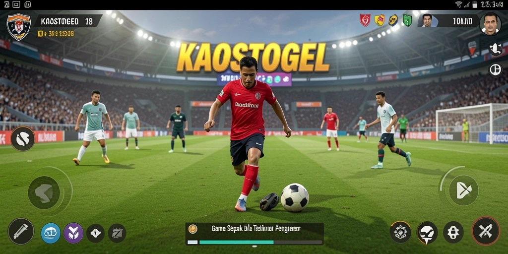 Tampilan gameplay KAOSTOGEL yang seru dan mendebarkan