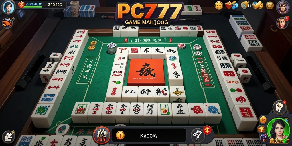 Tampilan gameplay Mahjong yang menakjubkan di PC777.